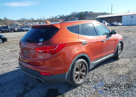 2014 Hyundai Santa Fe Sport 2.4L from USA, damaged, VIN 5XYZUDLB9EG217273